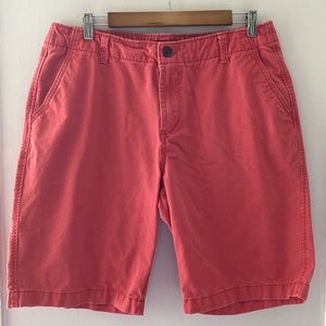 Mens Aeropostale Bermuda shorts size 34, salmon color.